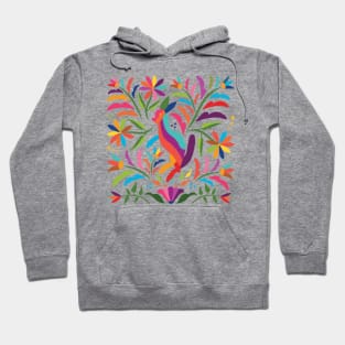 Mexican Otomí Hare / Colorful & happy art by Akbaly Hoodie